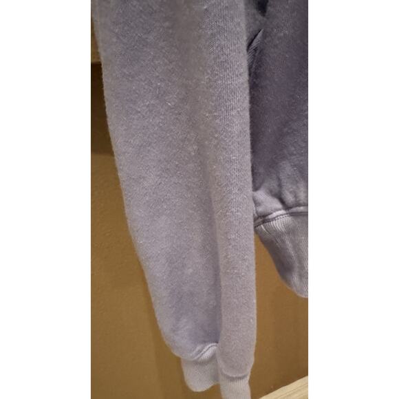 Wild Fox Tie Dye Hoodie Peri Shibori Pullover Sweatshirt Pocket Size M - Picture 3 of 8